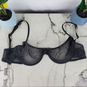 Black sheer Calvin Klein bra